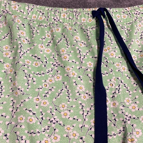 Charter Club Women’s pajama set, Yellow Top, Mint Floral Print Bottom size M/L - Picture 11 of 16